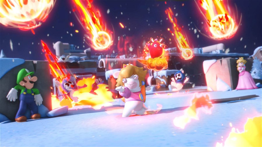 Immagine di Mario + Rabbids: Sparks of Hope dice no al multiplayer (e va bene così)