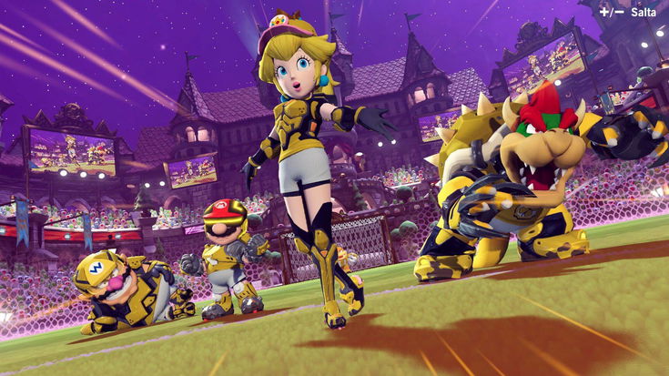 Mario Strikers, l'update gratuito aggiunge l'eroina più richiesta (e non solo)