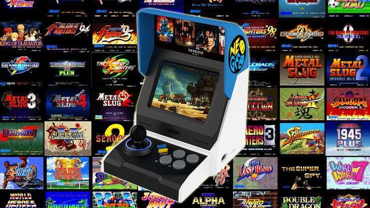 Neo Geo Mini, imperdible retro console con 40 classici, oggi con uno sconto del 43%