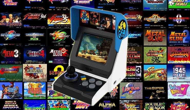 Immagine di Neo Geo Mini, retro console con 40 classici, oggi con un sconto del 43% per il Prime Day!