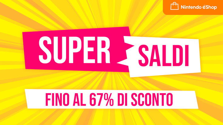 Nintendo eShop, arrivano i Super Saldi: oltre 1500 giochi con sconti top