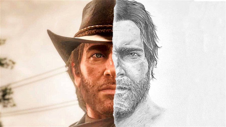 Immagine di Red Dead Redemption 2, un Arthur così "artistico" non lo avete mai visto