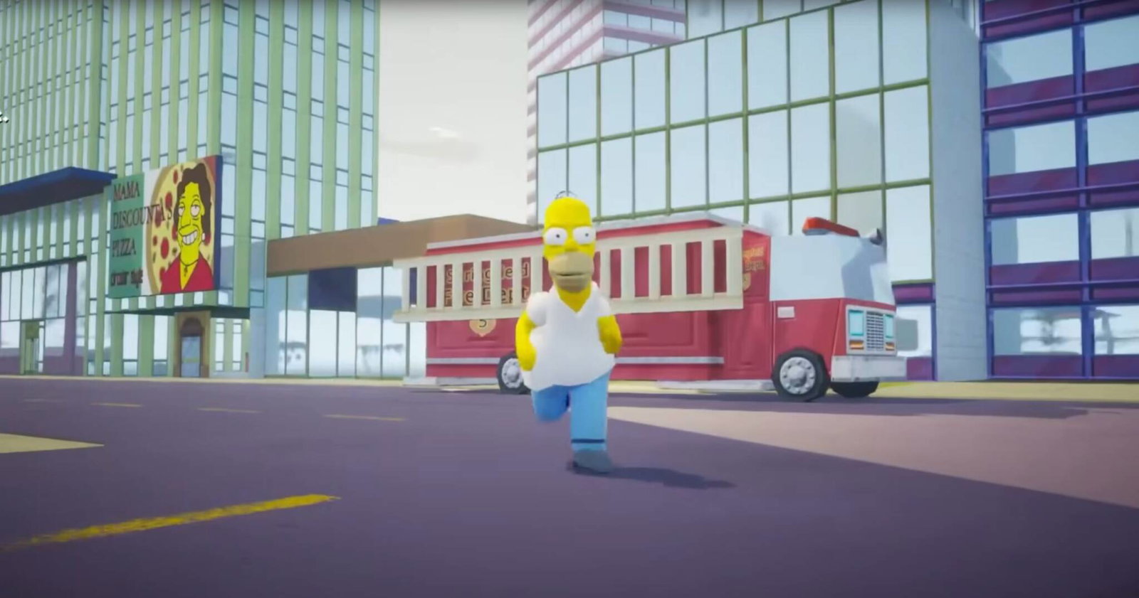 I Simpsons in Unreal Engine 5 sono l'open world dei sogni