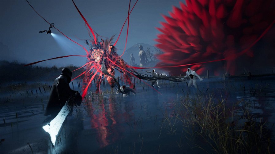 Immagine di Il soulslike sci-fi in Unreal Engine 5 mostra il mondo di gioco