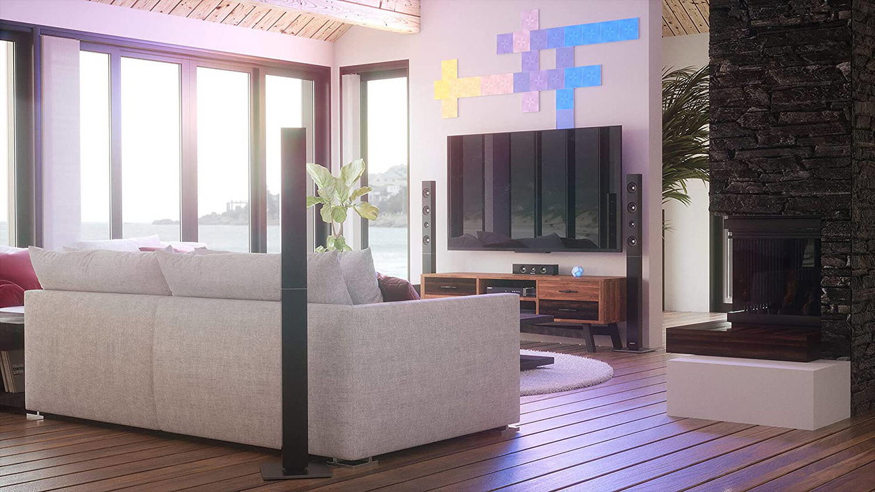 Immagine di Pannelli luminosi Nanoleaf in super sconto per il Prime Day 2022!