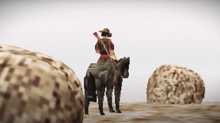 Red Dead Redemption, ma su PS1, è un tuffo nel 1998