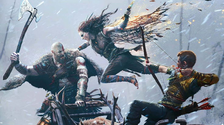 God of War Ragnarok, sarà questo l'aspetto di Odino? Un'immagine lo mostra