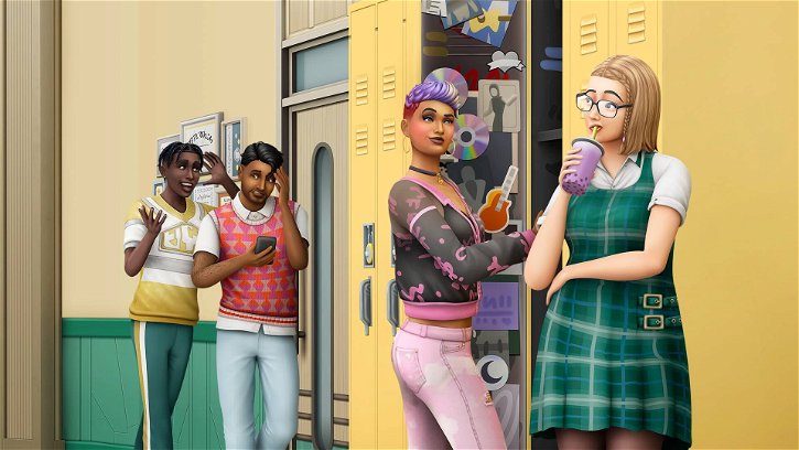 Immagine di In The Sims 4: Vita da Liceali finalmente potrò andare al ballo col più bello della scuola (spero)