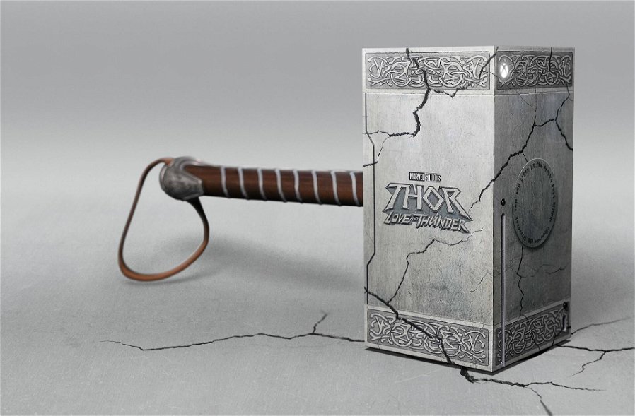 Immagine di Xbox Series X di Mjolnir è la console che i fan di Thor meritano (e potete vincerla gratis)
