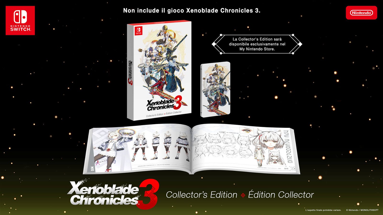 Xenoblade Chronicles 3, rivoluzione per la Collector's Edition: non includerà più il gioco