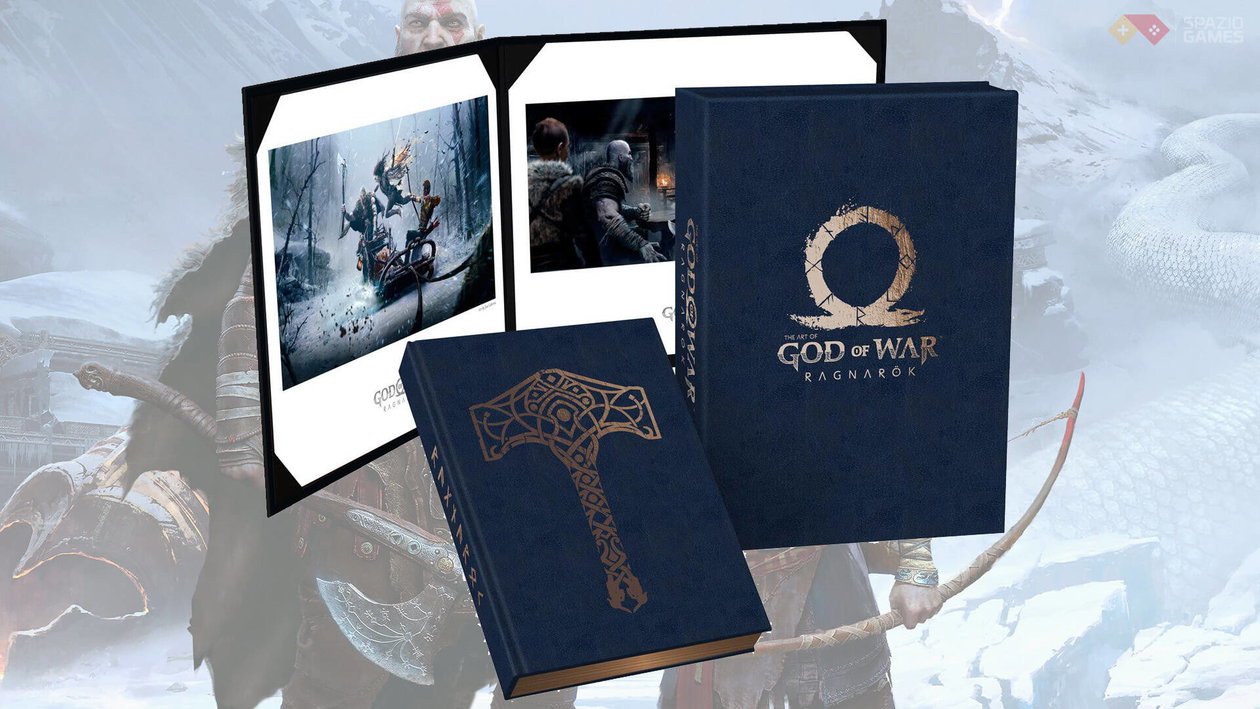Immagine di Il maestoso artbook di God of War: Ragnarok arriva anche in versione economica per tutte le tasche