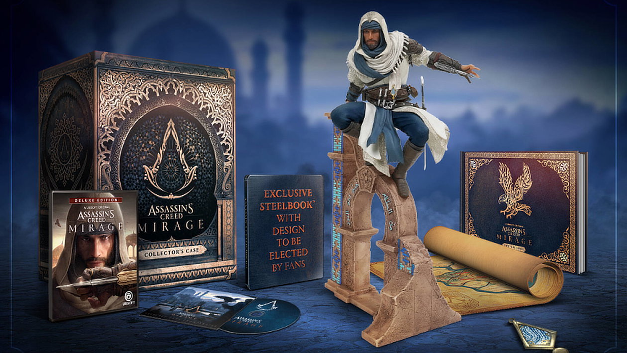 Immagine di Assassin's Creed Mirage: la Collector's Edition è ancora disponibile su Ubisoft Store! Prenotala adesso!