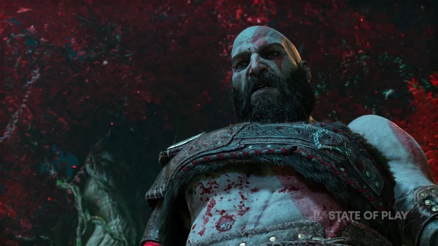 Immagine di Kratos scatenato nel nuovo trailer di God of War Ragnarok allo State of Play