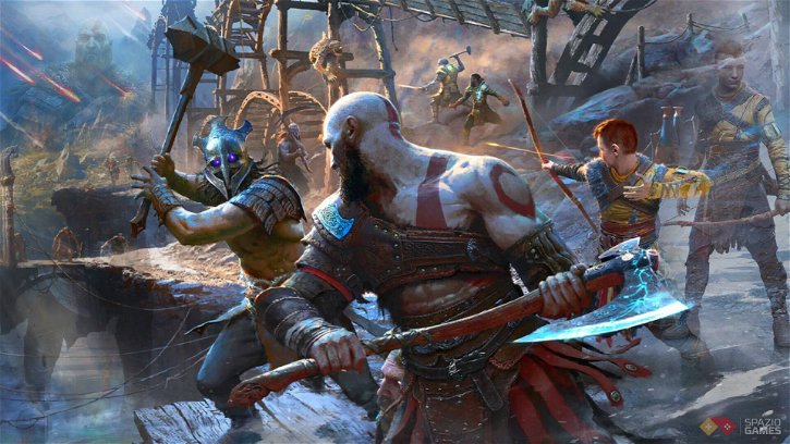 Immagine di God of War Ragnarok da record: Kratos e Atreus volano a quota 11 milioni
