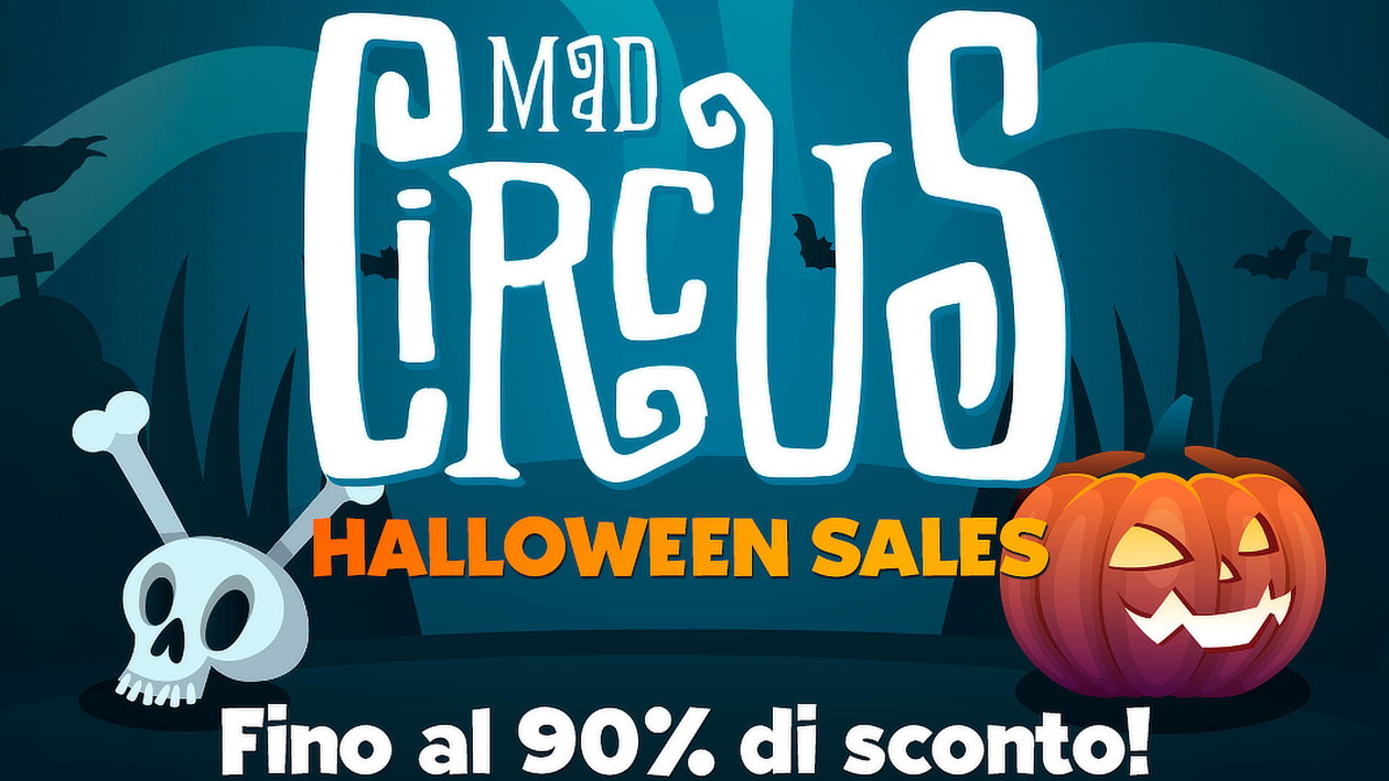 Immagine di Ecco le super offerte di Instant Gaming per Halloween, parte il Mad Circus!