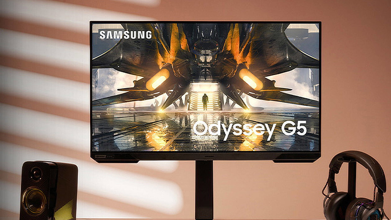 Immagine di Samsung Odyssey G5, ottimo monitor gaming sotto i 300€ in occasione del Prime Day!
