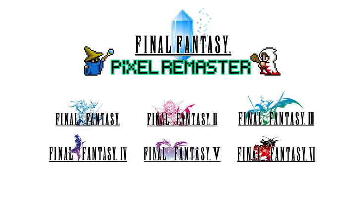 Final Fantasy Pixel Remaster torna su console in un'edizione per nostalgici incalliti