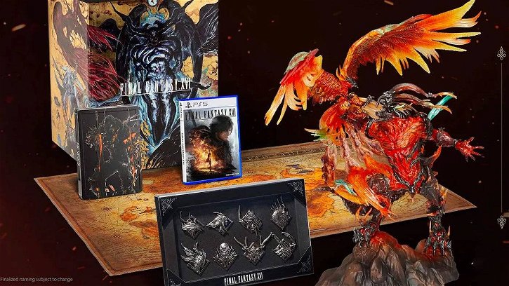 Immagine di Final Fantasy XVI, Square Enix svela l'unboxing della preziosa Collector's Edition