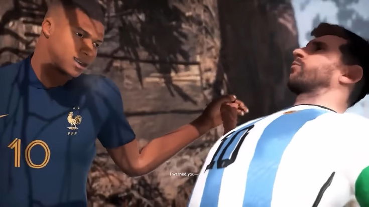 Mbappe contro Messi come in God of War, ed è uno scontro epico