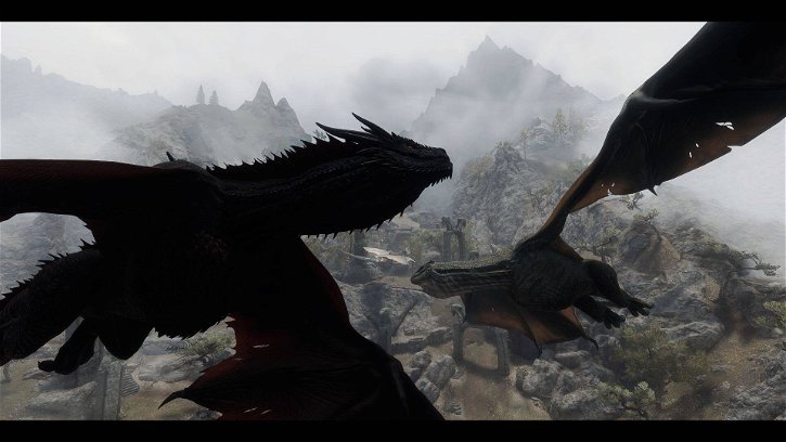 Immagine di Skyrim, ancora più draghi con questa mod ispirata ad House of the Dragon