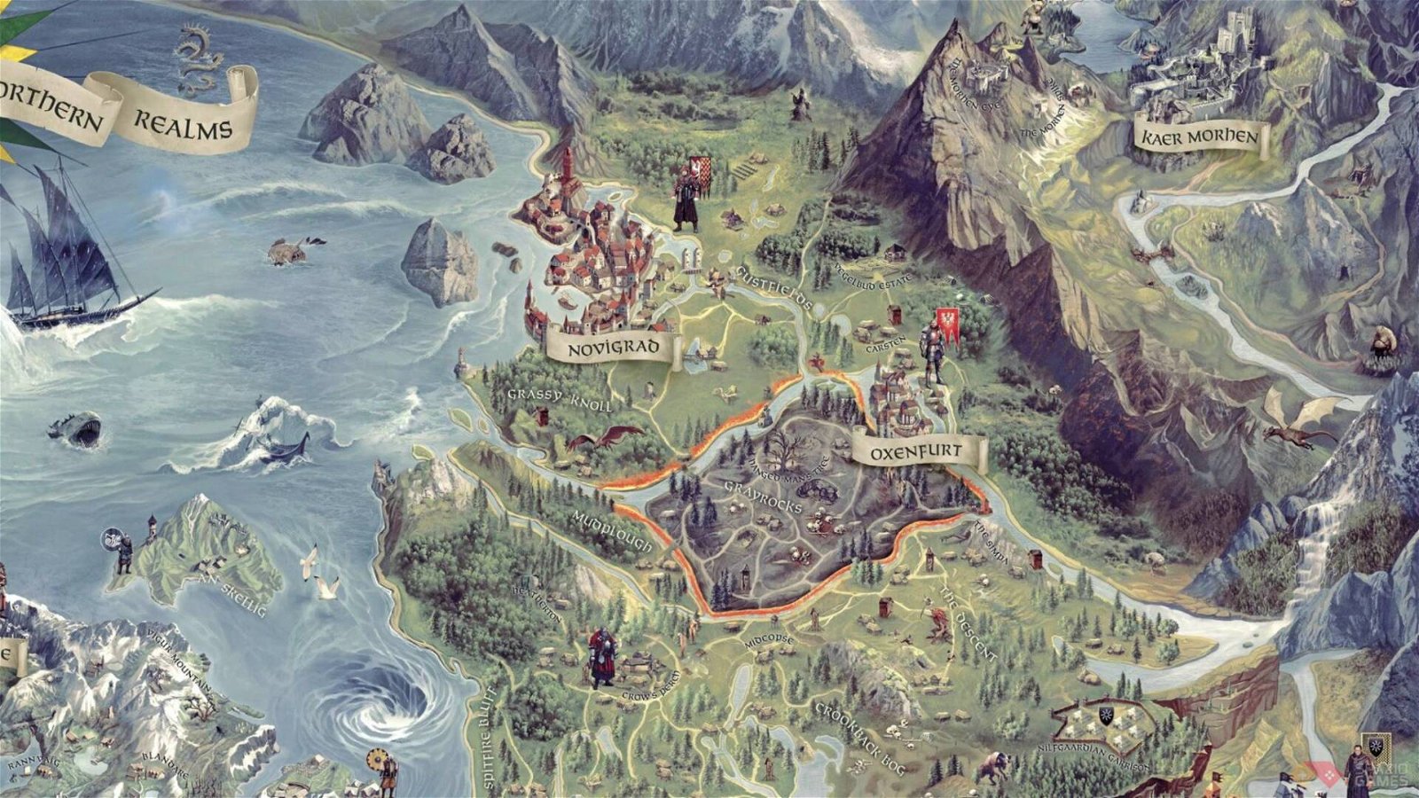 The Witcher 3: Wild Hunt | Mappa interattiva