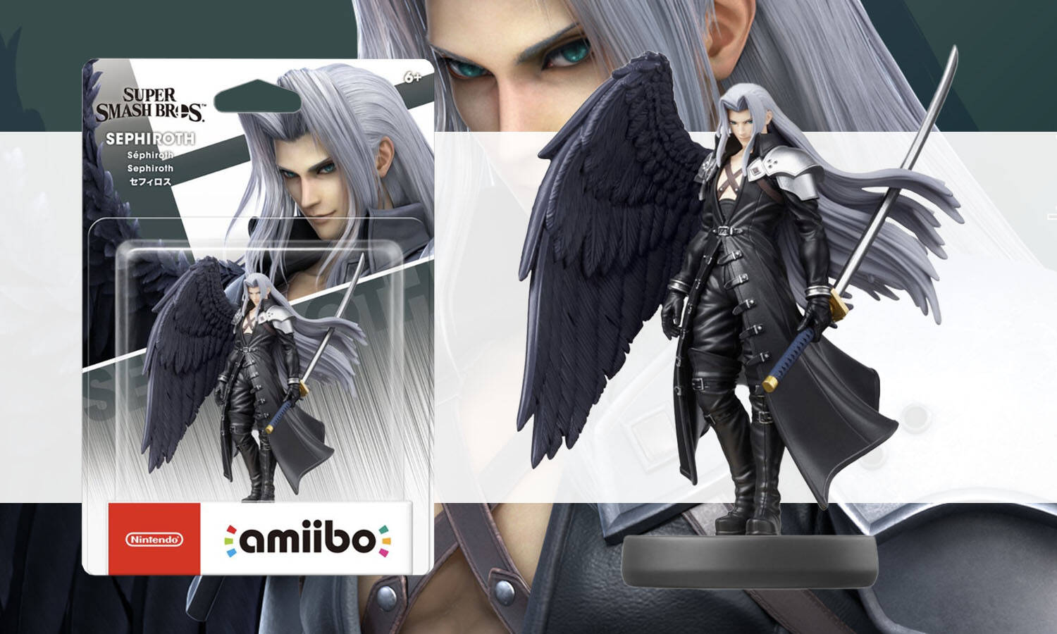 Amiibo di Sephiroth, da Final Fantasy VII, ora disponibile! Acquistatelo ora prima che vada esaurito!