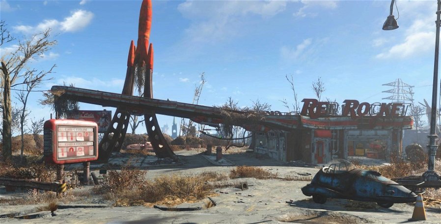 Immagine di Fallout, la serie TV svela la stazione Red Rocket nelle nuove foto dal set