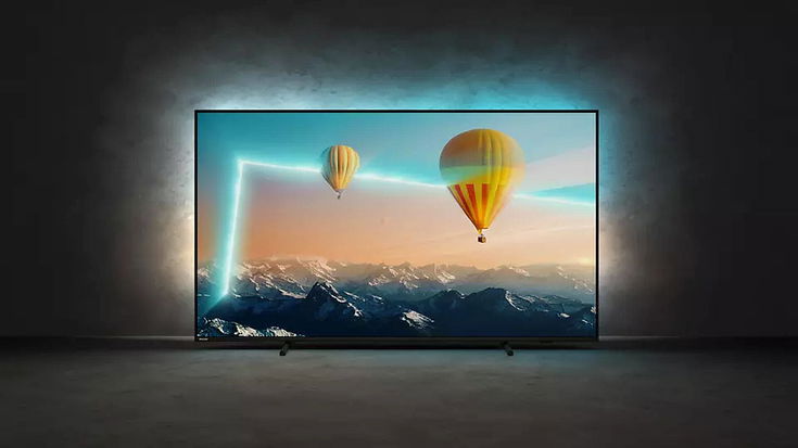 Smart TV Philips 4K da 55" con Ambilight con uno sconto del 32%!