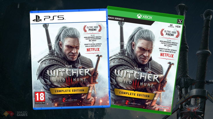 The Witcher 3 per PS5 e Xbox Series X in formato fisico arriva prestissimo