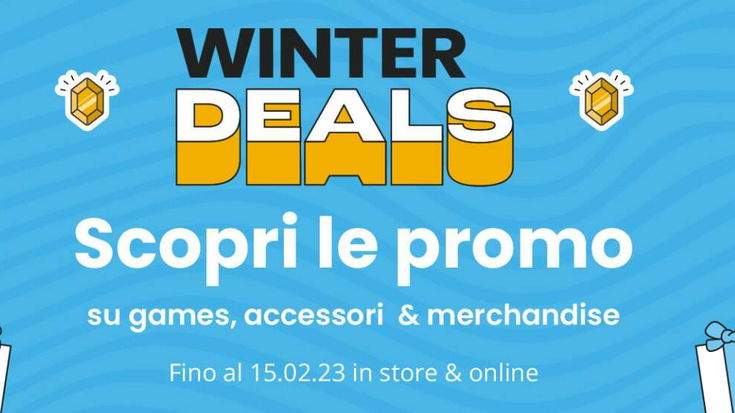 Gamestop Winter Deals: un secondo gioco a soli 5€ grazie ai numerosi sconti!