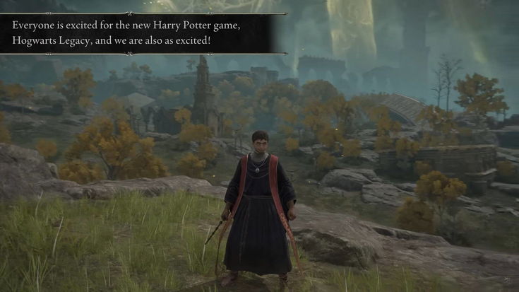 Elden Ring, poteva forse mancare la mod a tema Hogwarts Legacy?