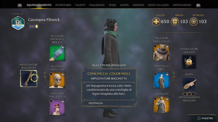 Come scegliere e personalizzare la bacchetta in Hogwarts Legacy