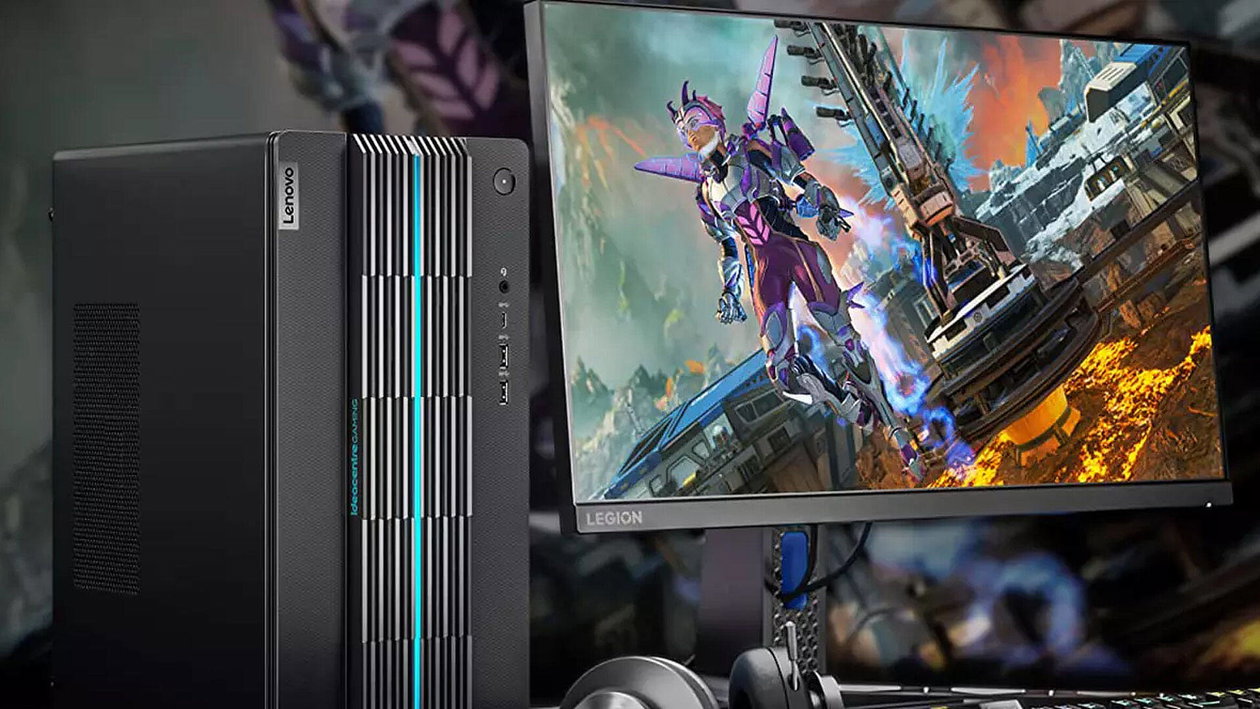 Immagine di Lenovo IdeaCenter Gaming 5, desktop compatto con RTX 3060 Ti, ora con uno sconto di 400 euro