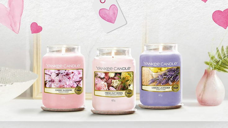 Fai un regalo speciale per San Valentino con una Yankee Candle! Approfitta degli sconti fino al 49%!