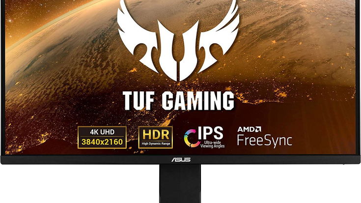 Monitor gaming ASUS TUF da 28" 4K oggi con uno sconto del 29%! Risparmi quasi 130 euro!