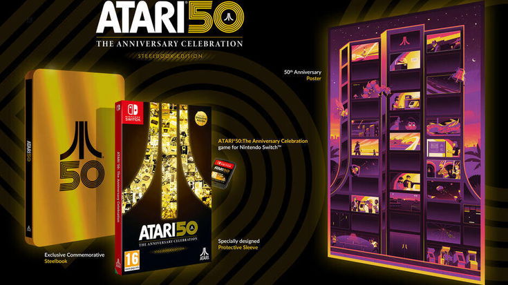 Atari 50 Steelbook Edition per Nintendo Switch con il 40% di sconto! Una perla per i retrogamer!