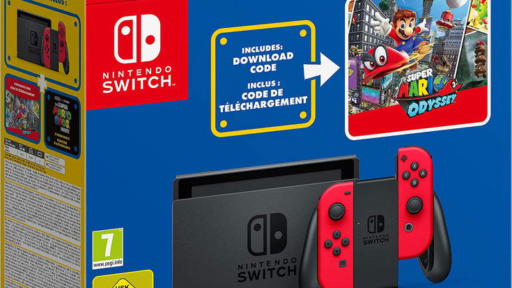 Nintendo Switch: bundle con Super Mario Odyssey in sconto!