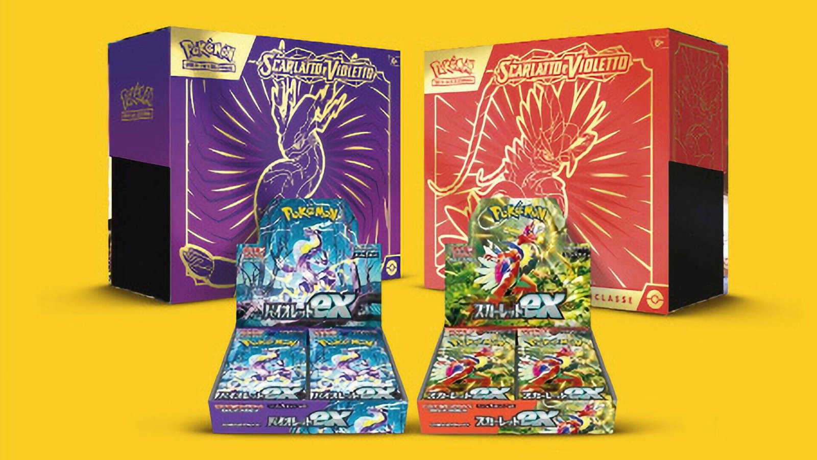 Ecco Violetto e Scarlatto, il preorder della nuova espansione di Pokémon TCG