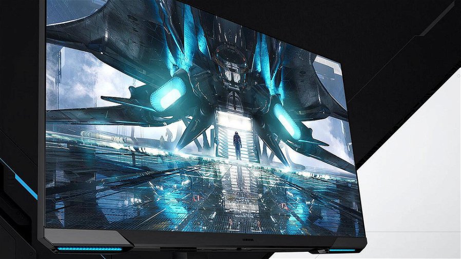 Immagine di Samsung Odyssey G7, monitor gaming 4K a 144 Hz, con uno sconto del 21,25%