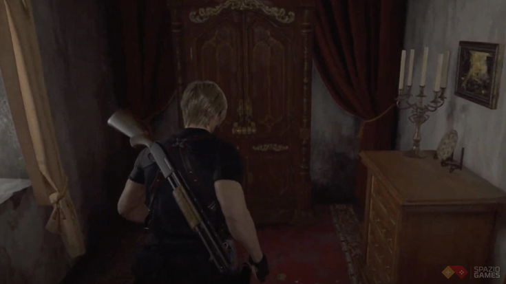 Resident Evil 4 Remake: combinazione per la serratura nella dimora del capo villaggio