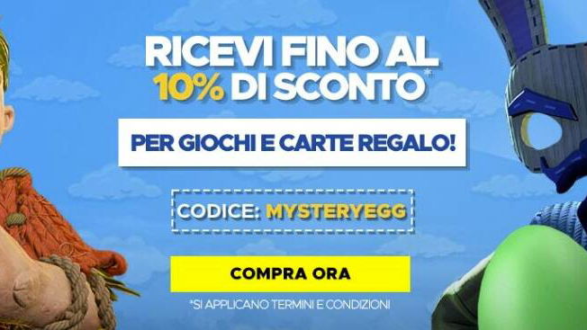 Saldi di Pasqua Eneba: ricevi fino al 10% di sconto aggiuntivo su giochi e carte regalo!