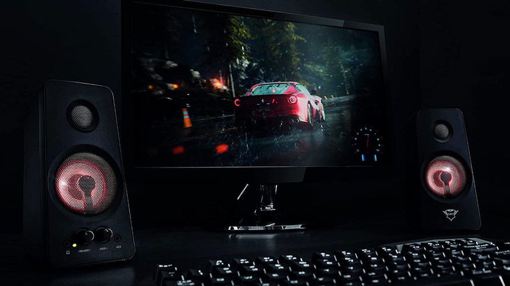 Trust Gaming GXT 608, altoparlanti con RGB, oggi con il 40% di sconto!