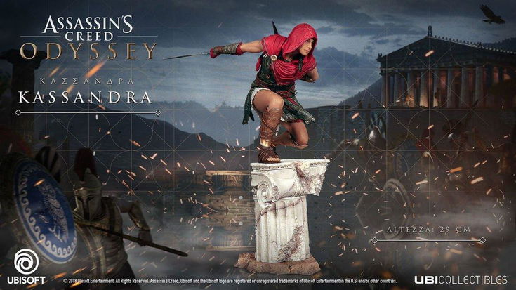 Assassin’s Creed Odyssey: statuette di Alexios e Kassandra disponibili domani