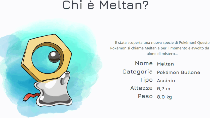 Meltan il Pokémon bullone fa il suo esordio in Pokémon Go