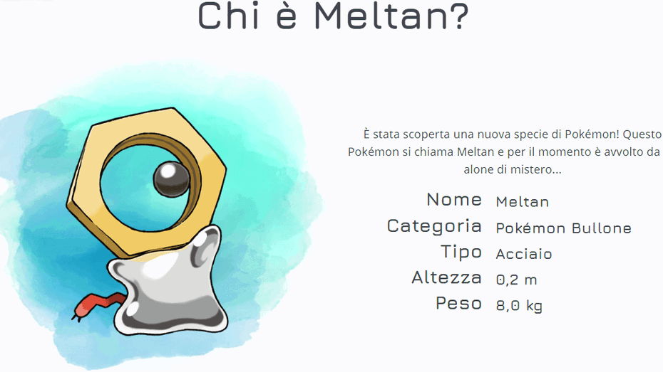 Immagine di Meltan il Pokémon bullone fa il suo esordio in Pokémon Go