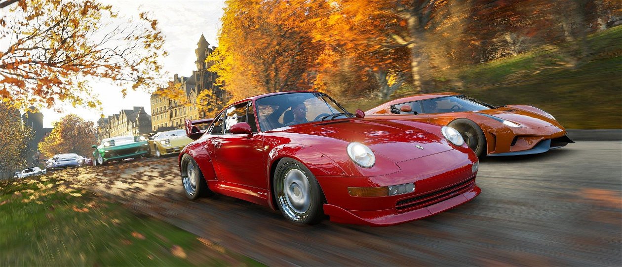 Immagine di Forza Horizon 4: ecco il nuovo metro di paragone dei racing open world