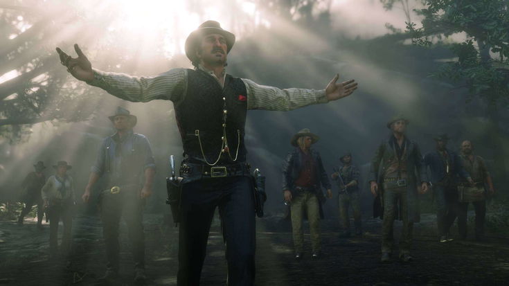 Red Dead Redemption 2 e il falò della festa