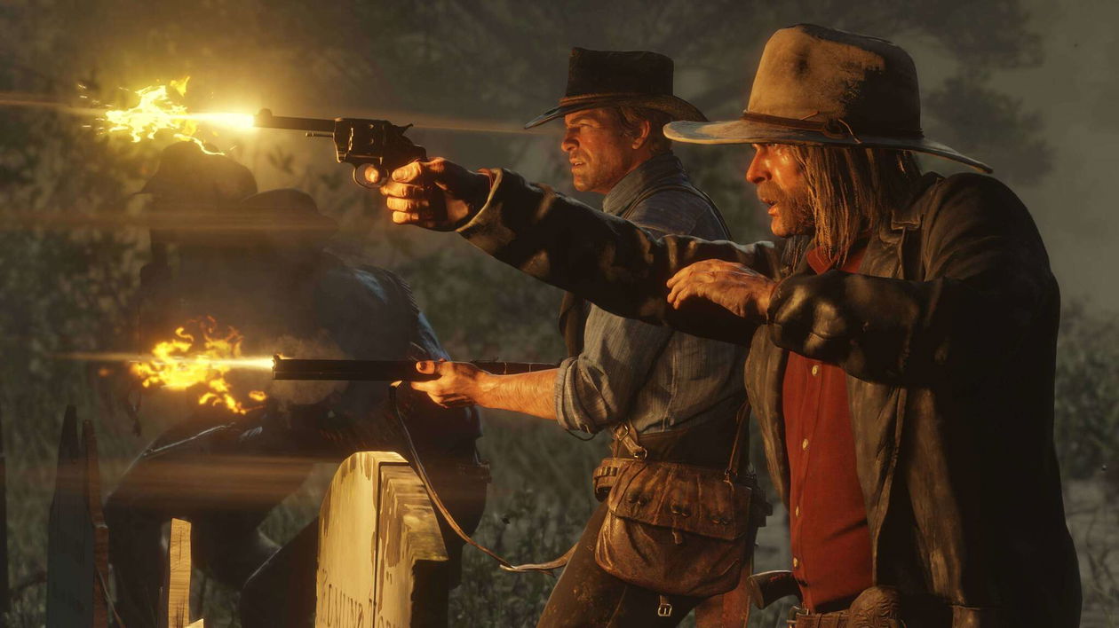 Immagine di Red Dead Redemption e le frasi che uniscono