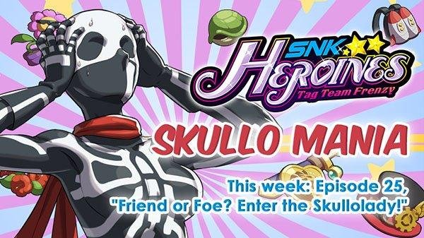 SNK Heroines Tag Team Frenzy: Skullo Mania si aggiunge al roster
