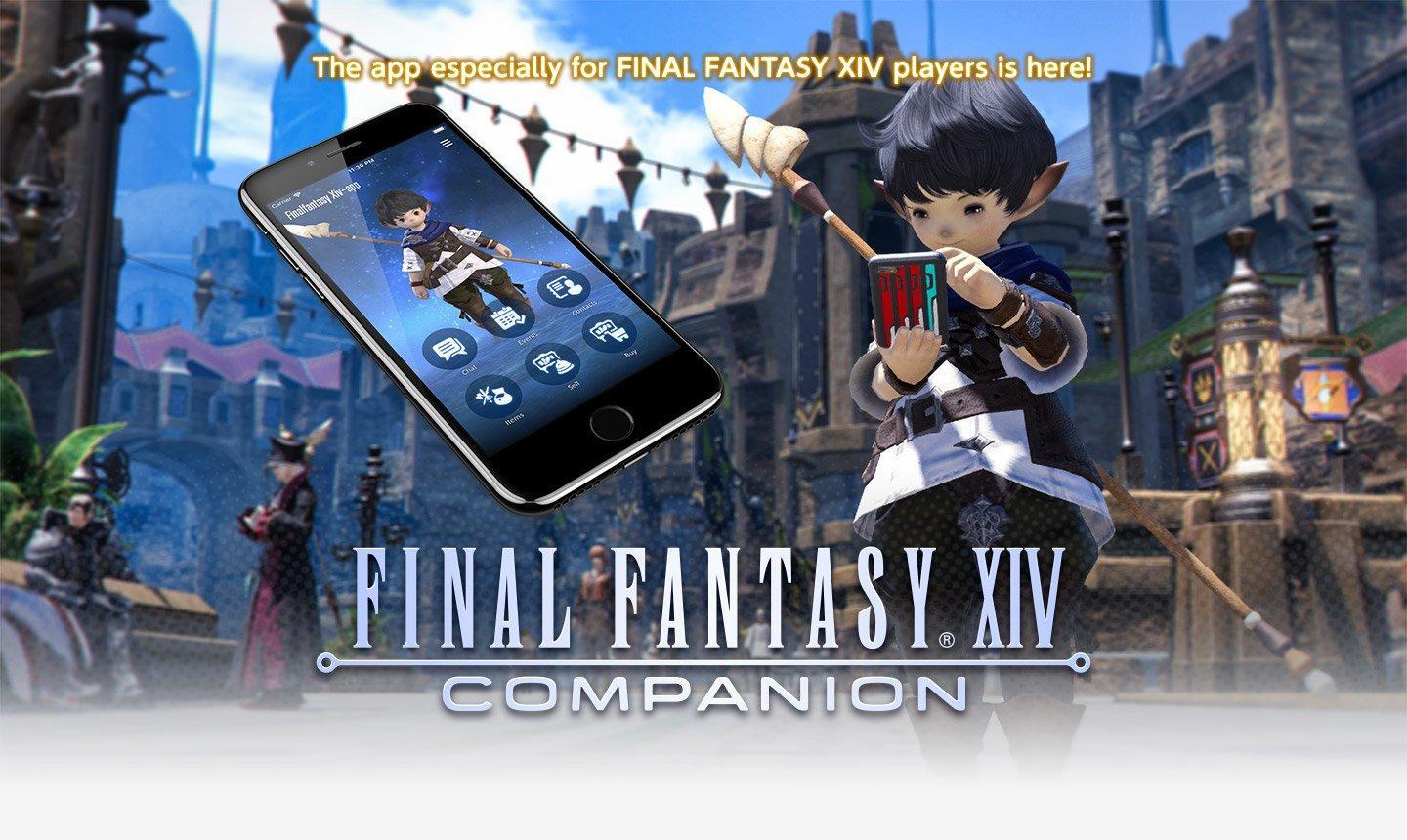 Final Fantasy XIV: nuovo trailer per la Companion App